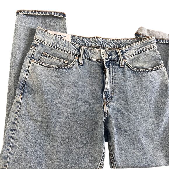 H&M &Denim Men’s Regular Tapered Cropped Jeans 33/32 - Picture 6 of 6